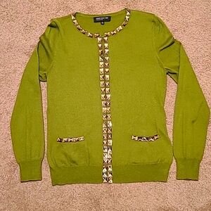Jones New York embellished sweater